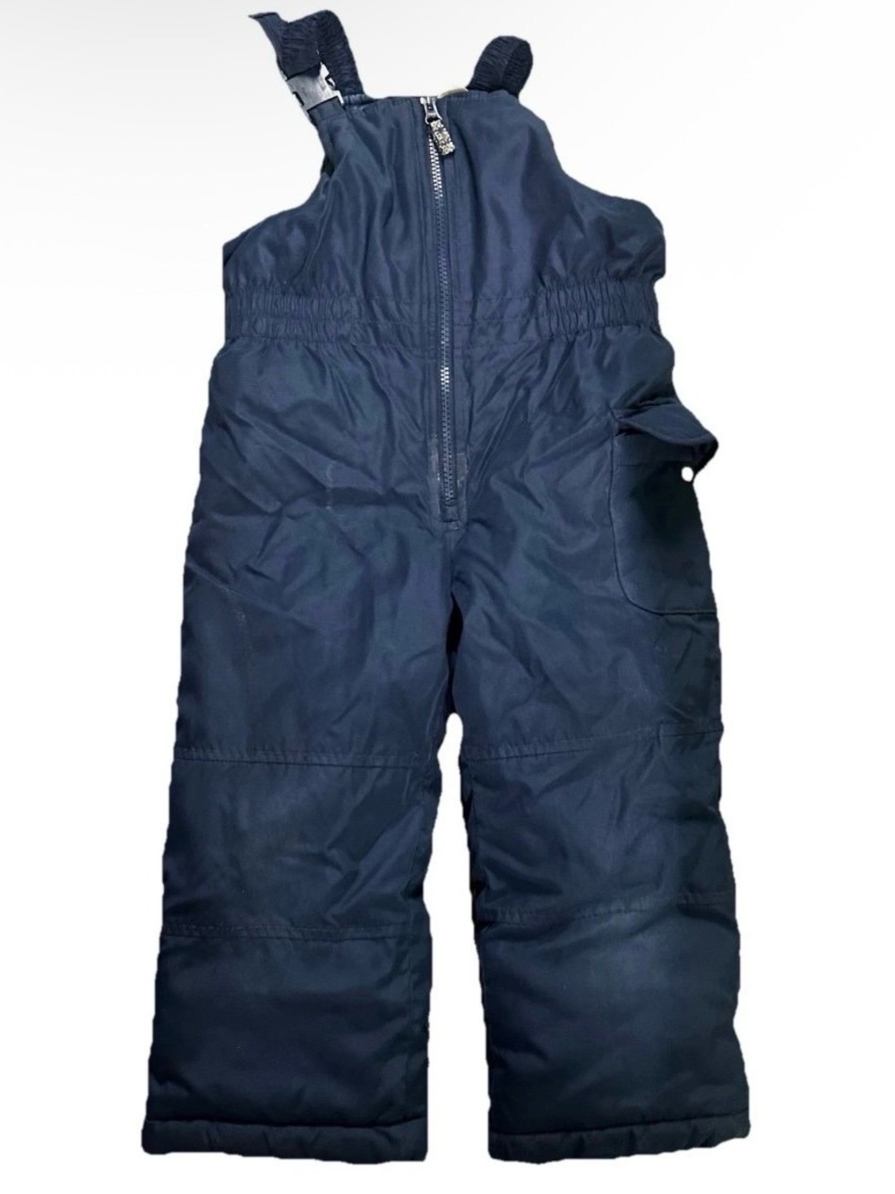 Toddler Carter’s Navy Blue Snow Bib Size 4T Winter Cold Weather
